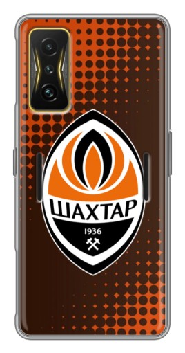 Чехол с печатью "Логотип Шахтер Донецк" для Xiaomi POCO F4 GT