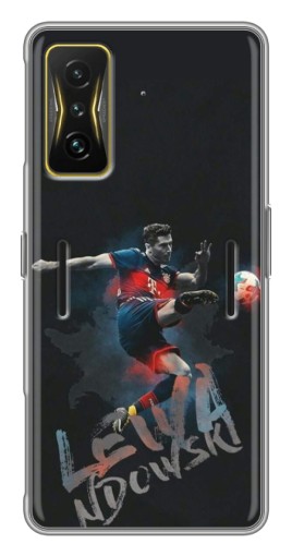 Силиконовый чехол с изображением "Лёва" для Xiaomi POCO F4 GT