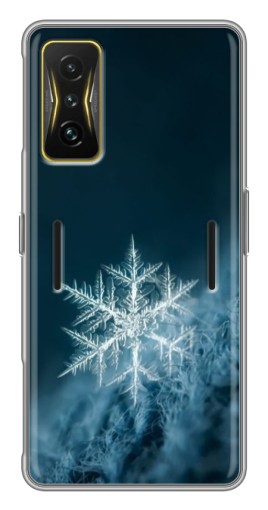 Чехол с принтом "Маленькая снежинка" для Xiaomi POCO F4 GT