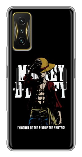 Чехол с принтом "Манки в шляпе" для Xiaomi POCO F4 GT
