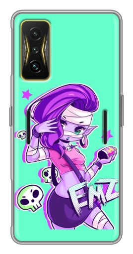 Чехол с картинкой "Милая Emz" для Xiaomi POCO F4 GT