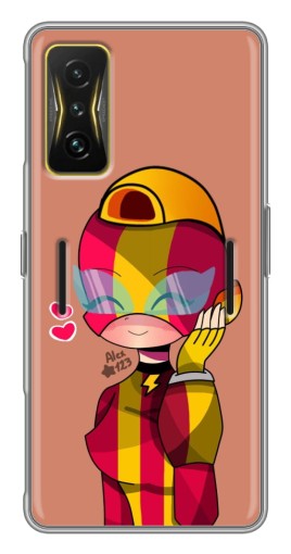 Силиконовый чехол с изображением "Милая MAX" для Xiaomi POCO F4 GT