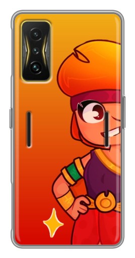 Чехол с печатью "Мультяшная Амбер" для Xiaomi POCO F4 GT