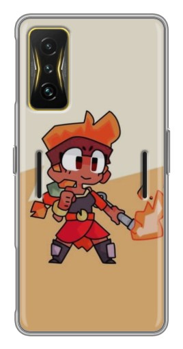 Чехол с печатью "Нарисованная Amber" для Xiaomi POCO F4 GT