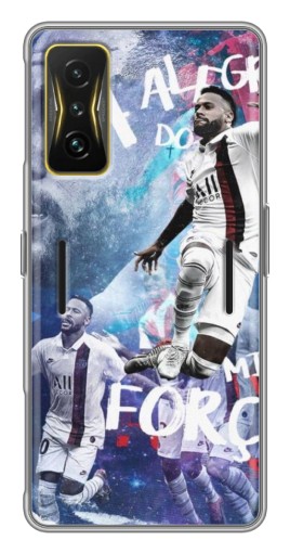 Силиконовый чехол с изображением "Неймар Джуниор" для Xiaomi POCO F4 GT