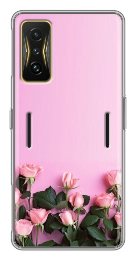 Чехол с печатью "Нежные розы" для Xiaomi POCO F4 GT