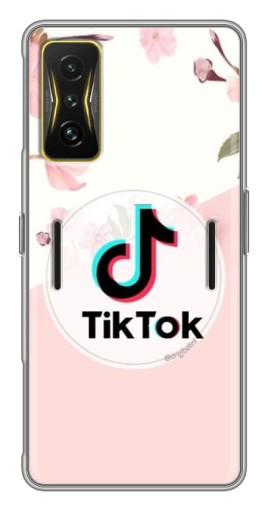Чехол с картинкой "Нежный принт" для Xiaomi POCO F4 GT