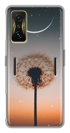 Чехол с картинкой "Ночной одуванчик" для Xiaomi POCO F4 GT