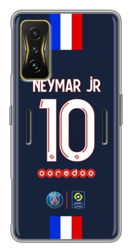 Чехол с картинкой "Номер Неймара" для Xiaomi POCO F4 GT