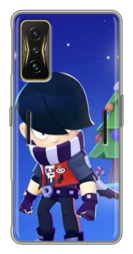 Чехол с печатью "Новогодний Эдгард" для Xiaomi POCO F4 GT