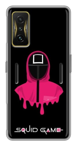 Чехол с картинкой "Охранник с Квадратом" для Xiaomi POCO F4 GT