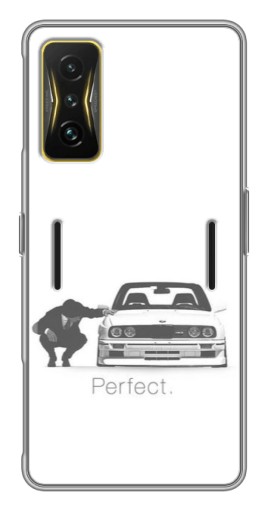 Силиконовый чехол с изображением "Perfect BMW" для Xiaomi POCO F4 GT