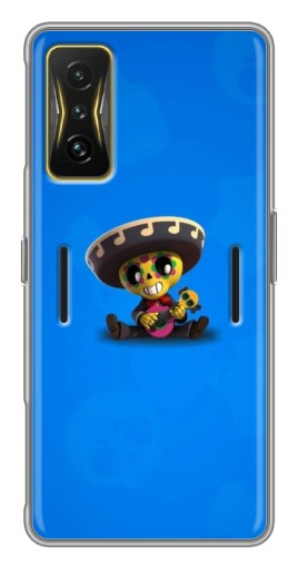 Чехол с картинкой "Poco с гитарой" для Xiaomi POCO F4 GT