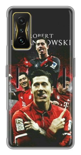 Чехол с печатью "Польский футболист" для Xiaomi POCO F4 GT