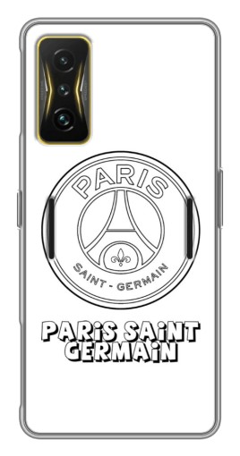 Чехол с печатью "PSG логотип" для Xiaomi POCO F4 GT