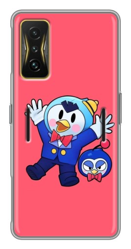 Чехол с принтом "Радостный пингвин" для Xiaomi POCO F4 GT