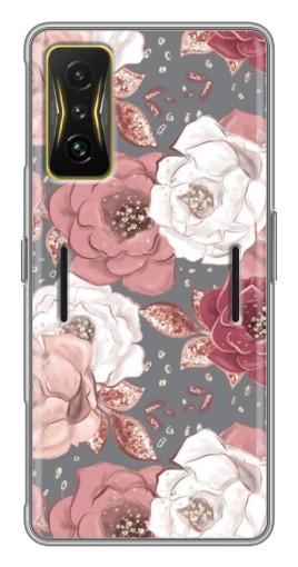 Чехол с принтом "Рисунок розы" для Xiaomi POCO F4 GT