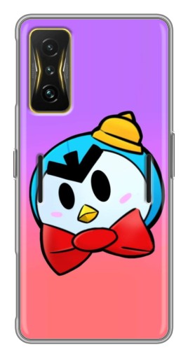 Чехол с картинкой "С бабочкой" для Xiaomi POCO F4 GT
