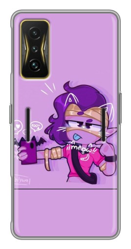 Силиконовый чехол с изображением "Селфи Emz" для Xiaomi POCO F4 GT