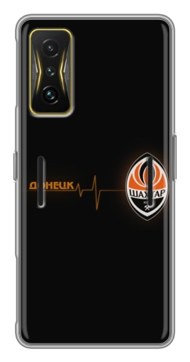 Чехол с принтом "Шахтер в сердце" для Xiaomi POCO F4 GT