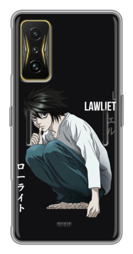 Чехол с принтом "Сыщик Лоулайт" для Xiaomi POCO F4 GT