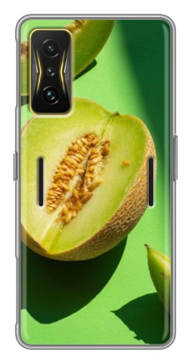 Силиконовый чехол с изображением "Сочная Дыня" для Xiaomi POCO F4 GT