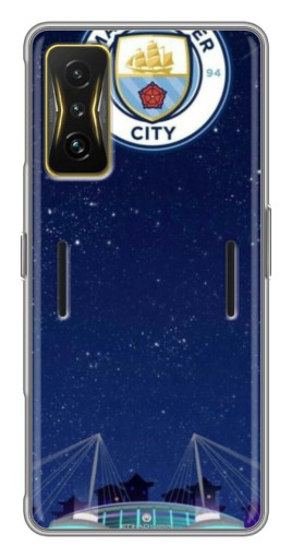 Чехол с картинкой "Стадион Ман Сити" для Xiaomi POCO F4 GT