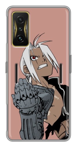 Чехол с картинкой "Стальной алхимик" для Xiaomi POCO F4 GT