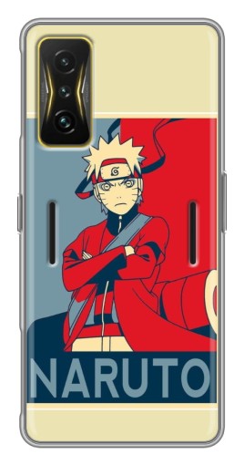 Чехол с принтом "Удзумаки Naruto" для Xiaomi POCO F4 GT