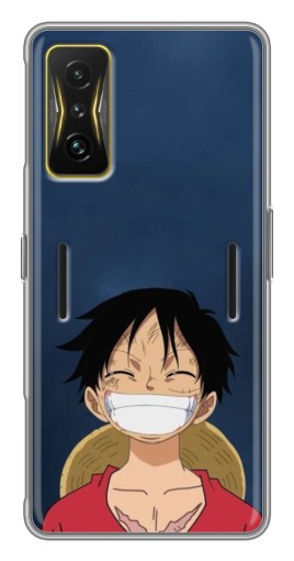 Силиконовый чехол с изображением "Улыбка Монки" для Xiaomi POCO F4 GT
