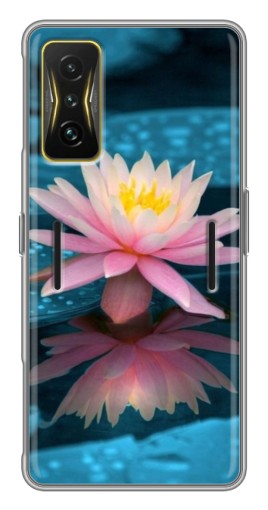 Силиконовый чехол с изображением "Водяная лилия" для Xiaomi POCO F4 GT