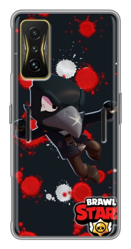 Чехол с картинкой "Ворон Бравл Старс" для Xiaomi POCO F4 GT