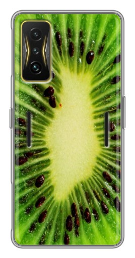 Силиконовый чехол с изображением "Яркий Киви" для Xiaomi POCO F4 GT
