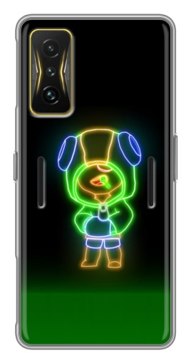 Чехол с принтом "Яркий Леон" для Xiaomi POCO F4 GT
