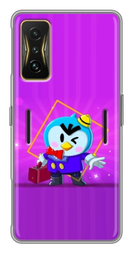 Чехол с принтом "Яркий пингвин" для Xiaomi POCO F4 GT
