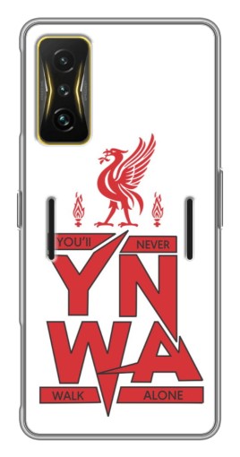 Чехол с печатью "YNWA" для Xiaomi POCO F4 GT