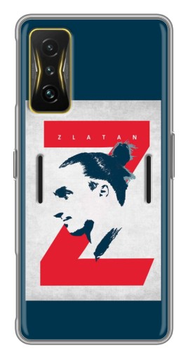 Чехол с принтом "Zlatan" для Xiaomi POCO F4 GT