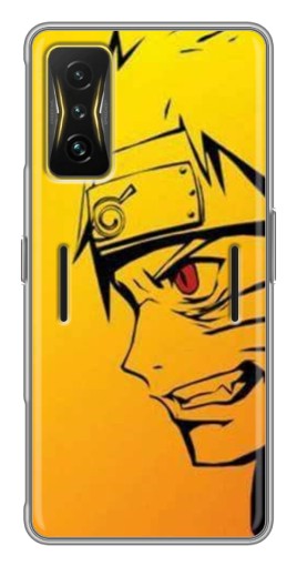Чехол с картинкой "Злой Наруто" для Xiaomi POCO F4 GT