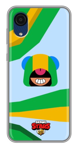 Чехол с принтом "Арт Леон" для Samsung Galaxy A03 Core