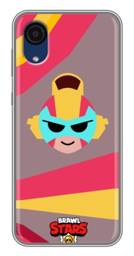 Силиконовый чехол с изображением "АРТ MAX" для Samsung Galaxy A03 Core