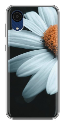 Чехол с картинкой "Белая ромашка" для Samsung Galaxy A03 Core