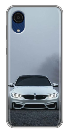 Чехол с печатью "БМВ в тумане" для Samsung Galaxy A03 Core