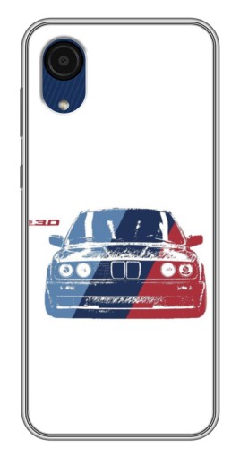 Силиконовый чехол с изображением "BMW e30" для Samsung Galaxy A03 Core