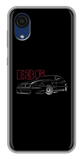 Чехол с картинкой "BMW E36" для Samsung Galaxy A03 Core