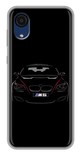 Силиконовый чехол с изображением "BMW M5" для Samsung Galaxy A03 Core