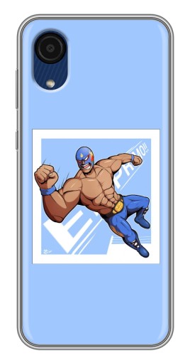 Чехол с картинкой "Боец El Primo" для Samsung Galaxy A03 Core