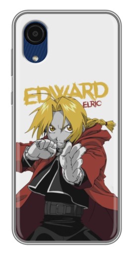 Чехол с печатью "Боевй Erlic" для Samsung Galaxy A03 Core