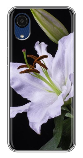Чехол с картинкой "Большая лилия" для Samsung Galaxy A03 Core