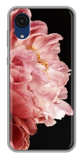 Чехол с принтом "Большой пион " для Samsung Galaxy A03 Core