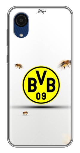 Силиконовый чехол с изображением "Боруссия Шмели" для Samsung Galaxy A03 Core